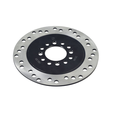 Rear Brake Rotor Disc for Coleman AT125-EX & AT125-UT ATVs, featuring a circular metal design with multiple holes, suitable for both left and right side wheel brakes.