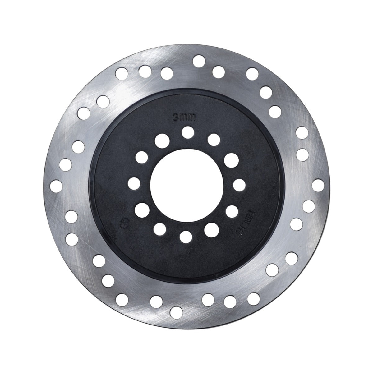 Rear Brake Rotor Disc for Coleman AT125-EX & AT125-UT ATVs, featuring a circular metal design with holes, compatible with both left and right side wheel brakes.