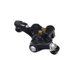 Brake Caliper for the Swagtron EB6 Bandit Fat Tire Electric Bike, featuring a black and silver finish, with visible screws and mechanical parts; designed for efficient braking and easy installation.