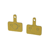 Brake Pads for the GOTRAX EBE1 Folding Super Sport Bike 16 (Set of 2) – two rectangular metal pads with a smooth finish, designed as replacement parts for the electric bike.