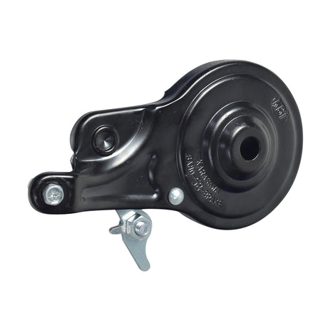 58 mm Band Brake Assembly for the Rollplay Nighthawk, featuring a black enameled metal body and a visible screw, designed as a replacement brake component without the rotor or brake cable.