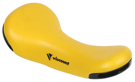 Unicycle Saddle Seat with a sleek design, featuring a comfortable handle for grip and black accents, ideal for various scooters and bicycles, offering both style and practicality.