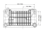 Predator 212cc GHOST Racing Engine for Go-Karts & Mini Bikes; technical drawing depicts engine components, including reinforced cylinder, advanced ignition system, and carburetor.