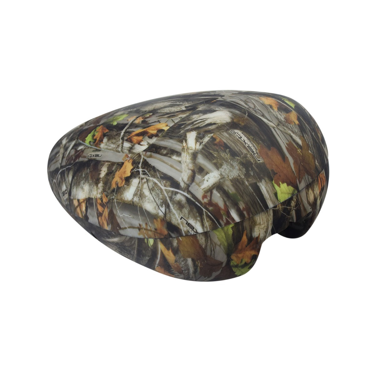 Decorative Fuel Tank for the Coleman CT200U-EX, CT200U-EXR & CT200U-EX V Mini Bikes, showcasing a camouflage-patterned seat cover designed for aesthetic enhancement.