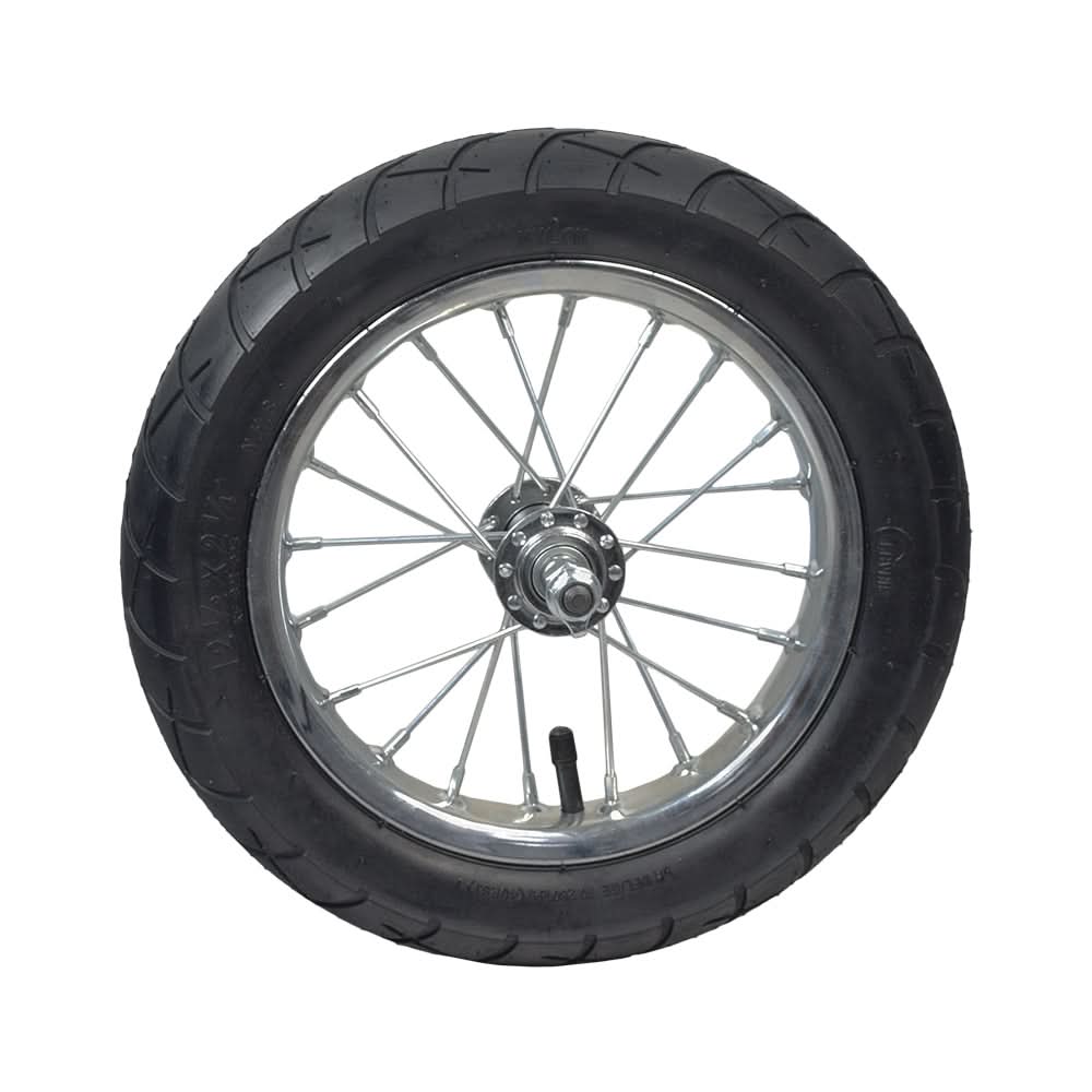 Pocket Mod Stock Rim Front Wheel Assembly with Wire Spoke Rim for the Razor Pocket Mod (Ver ...