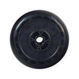 Drive Wheel for the Rollplay 12 Volt Nighthawk, featuring a black circular tire with a central hole and molded rubber rim. Sprocket, bearings, and band brake are not included.