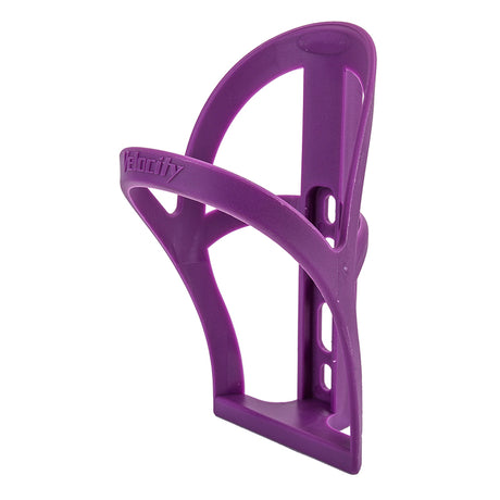 Velocity Polypropylene Bottle Cage, featuring a sleek design, shown in a neutral setting.