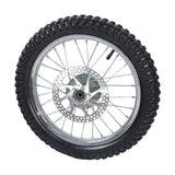 Complete Front Wheel Assembly for the Razor SX500 McGrath Dirt Rocket