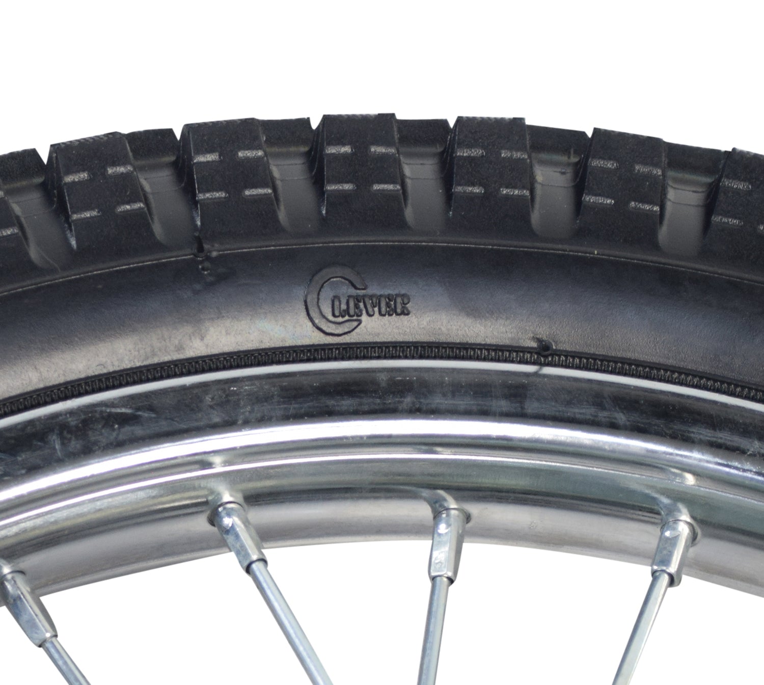 Complete Front Wheel Assembly for the Razor SX500 McGrath Dirt Rocket