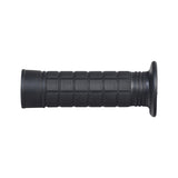 Left Handlebar Grip for Motovox Pit Bikes and MBX10, MBX11, MBX12 Mini Bikes, featuring a black rubber grip with a square pattern, designed for secure handling.