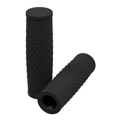 Handlebar Grips Set for the Hover-1 Alpha Folding Electric Scooter (Set of 2) showing close-up of textured rubber grips and cylindrical shape for easy installation.