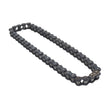 48 Link #530 Chain for 150cc - 250cc Go-Karts & Dune Buggies, shown close-up on a white background, highlighting the sturdy metal links essential for larger displacement go-karts.