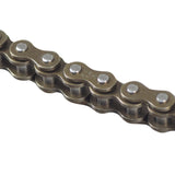 56 Link #25 Chain for the Razor Ground Force & Ground Force Drifter Go Karts, featuring many round metal links, shown in a close-up for detailed view.