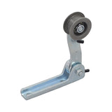 Chain Tensioner with Springs for the Razor MX350 and MX400 Dirt Rocket, featuring a metal roller with an attached wire and lever. Includes an extra spring for replacement.