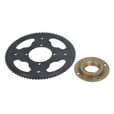 Rear Sprocket, Freewheel, & Chain Plate Guides for the Razor MX500, MX650, RSF350, & SX500 Dirt Rocket, showing a close-up of a black gear assembly and brass ring components.