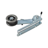 Chain Tensioner for Razor Dune Buggy featuring a metal pulley, roller, and mounting bolts, essential for maintaining chain tension in the drive system. Includes inner and outer arms, spring, and nut.