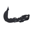 Chain Guard for the Razor E100/E125, E100 Glow, E150, E175, and eSpark, featuring black plastic construction with vent holes and a rounded end, designed to replace the original without modifications.