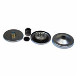 1 Bore 40/41/420 Chain Torque Converter Kit for Go-Karts (Blemished) featuring metal components, a black plastic cover, and a 10-tooth sprocket, designed for go-karts with specific engine models.