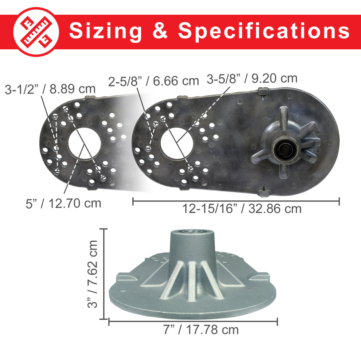 3/4 - 1 Bore 40/41/420 Chain Torque Converter Kit for Go Karts (Comet Series 30 TAV2 Replacement), showing a detailed diagram of the metal parts, including a sprocket, clutch, and drive belt.