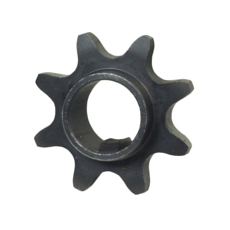 8 Tooth #40/#41/420 Chain Sprocket for 20 & 30 Series Torque Converters (5/8 Inside Diameter), showing a close-up of a black metal gear with a central hole.