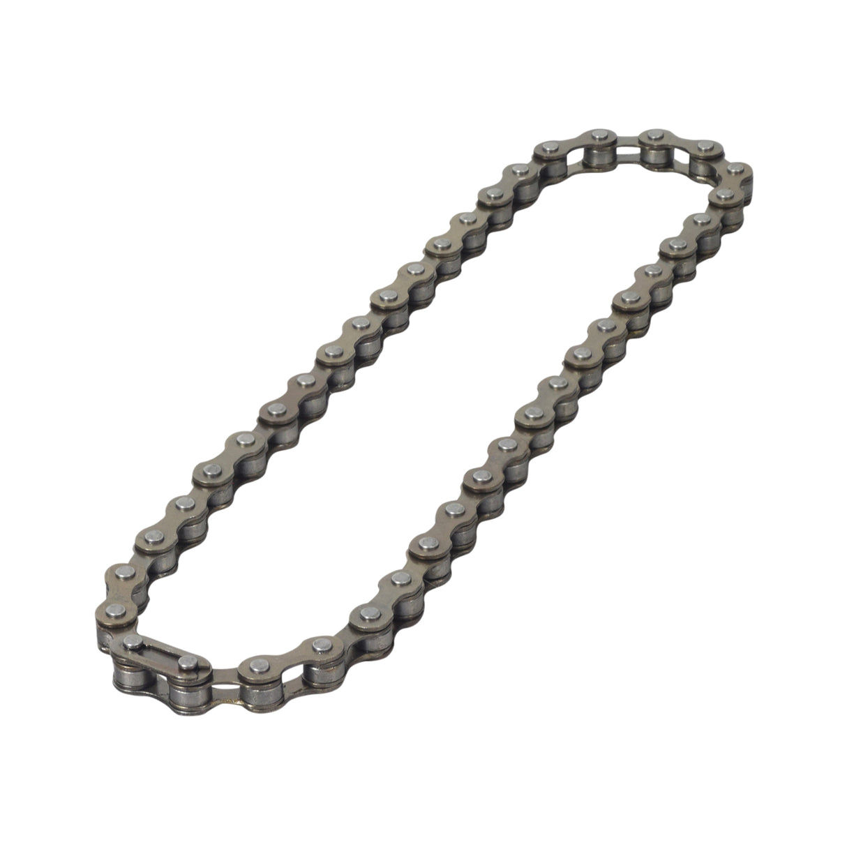 40 Link 1/2 x 1/8 Chain for the Pulse ATV Quad Ride-On, shown on a white background, highlighting its robust construction with 20 outer and 20 inner links.