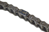 94 Link #428 Drive Chain for Coleman AT125-EX & AT125-UT ATVs, close-up of a heavy-duty metal chain with visible links and steel construction, ideal for replacing corroded or rusted drive chains.