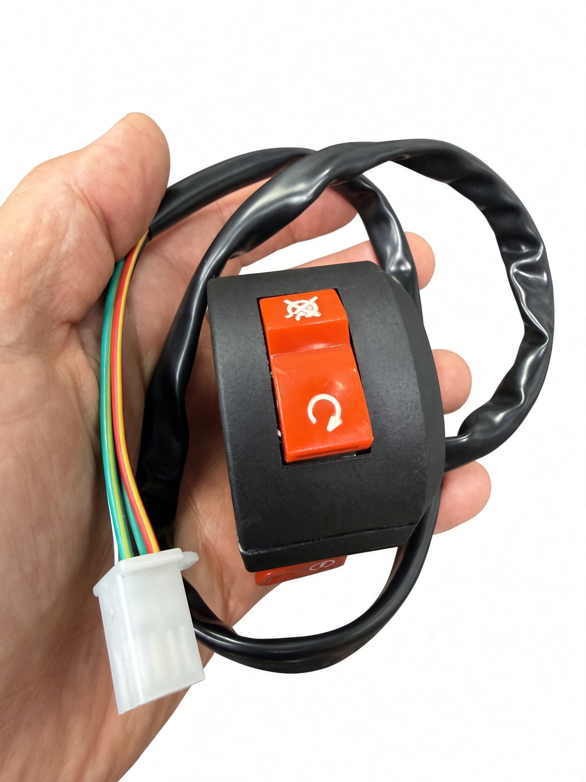 Handlebar Switch Assembly for Tao Tao New Cheetah & New TForce ATVs with 4 Pin 4 Wire Connector