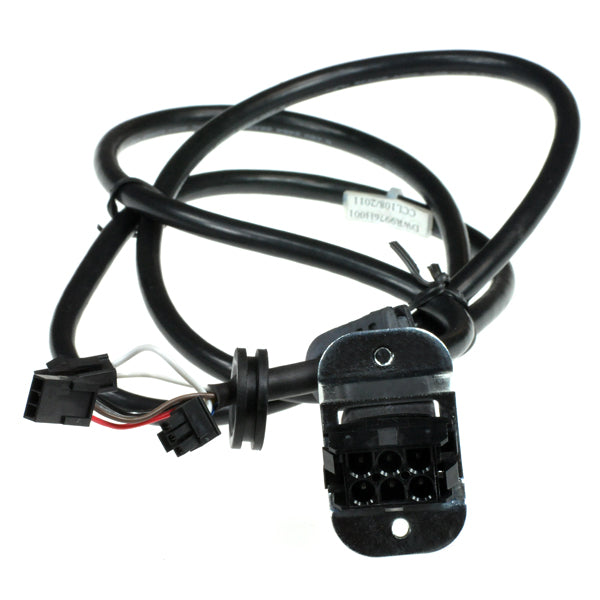 Front to Back Wire Harness for the Go Go Ultra 4 Wheel (SC44U) – a black connector cable with multiple wires, essential for replacing your scooter's front to back wiring.