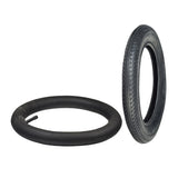 12-1/2x2-1/4 Tire with Street Tread for the Mongoose 12 Inch Expo Freestyle Scooter, featuring a smooth rubber surface and designed for optimal pavement performance. Optional inner tubes available.