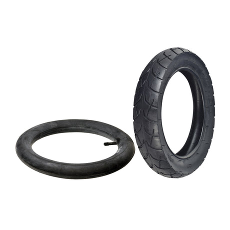 12-1/2x2-1/4 (57-203/62-203) Kick Scooter Tire with Wide Tread, shown with its robust, low-siped tread design, ideal for beach cruiser-style kick scooters and electric recreational scooters.