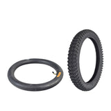 16x2.4 (64-305) Front Tire and Tube Set with Q204 Knobby Tread for Razor MX500 & Razor MX650 Dirt Bikes