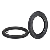 12-1/2x2-1/4 (57-203) Scooter Tire with K924 Tread, showcasing distinctive tread and circular shape, suitable for electric recreational scooters. Optionally available with a matching inner tube featuring a straight Schrader valve stem.