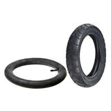 12-1/2x2-1/4 Wide Tread Tire for Dynacraft Hello Kitty & Surge 24 Volt City Scooters, featuring robust, wide treads for enhanced grip, shown alongside another identical tire.