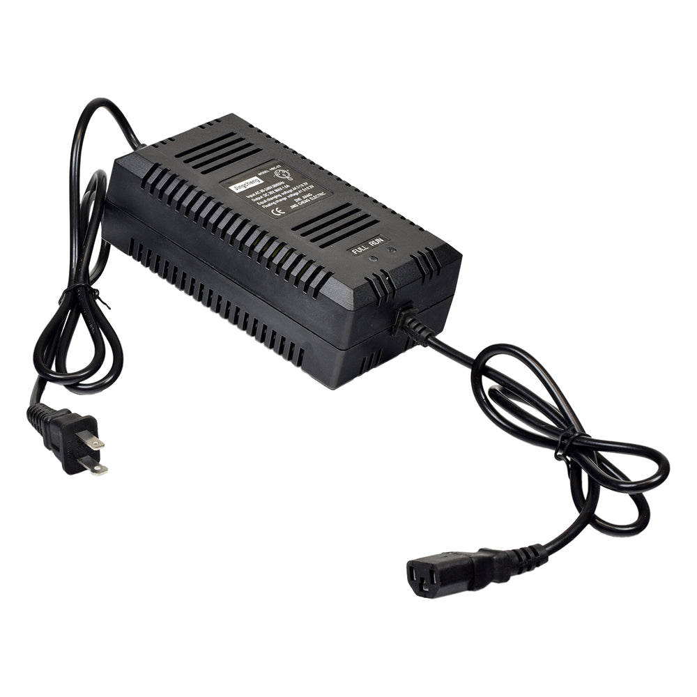 36 Volt 1.6 Amp 3-Pin Battery Charger for the Monster Moto / Mega Moto Classic 1000w (MM-E1000) (Blemished), showing a black power supply with minor scratches and an attached cord.