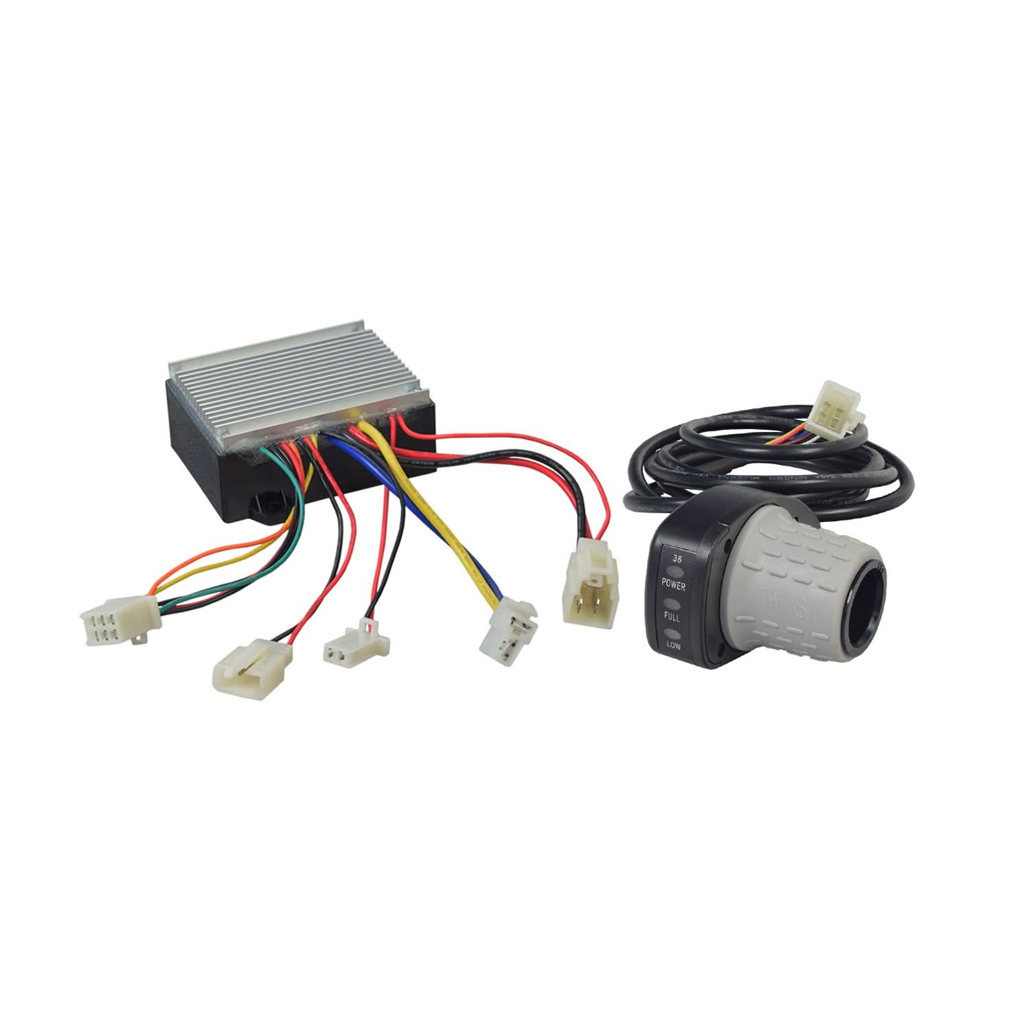 electrical bicycle controller hb2430 tyd6k HB2430-TYD6 6-Wire Controller & Throttle Bundle for the Razor E300, Ve – Monster Scooter Parts
