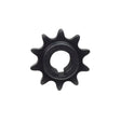 10 Tooth #40/#41/420 Chain Jackshaft Sprocket for Hammerhead Off-Road® 80T & Mudhead® Go-Karts, a metal gear with a central hole, suitable for 5/8 axle shafts and torque converters.