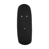 Plastic Front Fender for the Baja MB165 & MB200 (Baja Heat, Mini Baja, Baja Warrior) Mini Bike (Blemished), showing a black rectangular object with holes and minor scuffs and scratches along its surface.