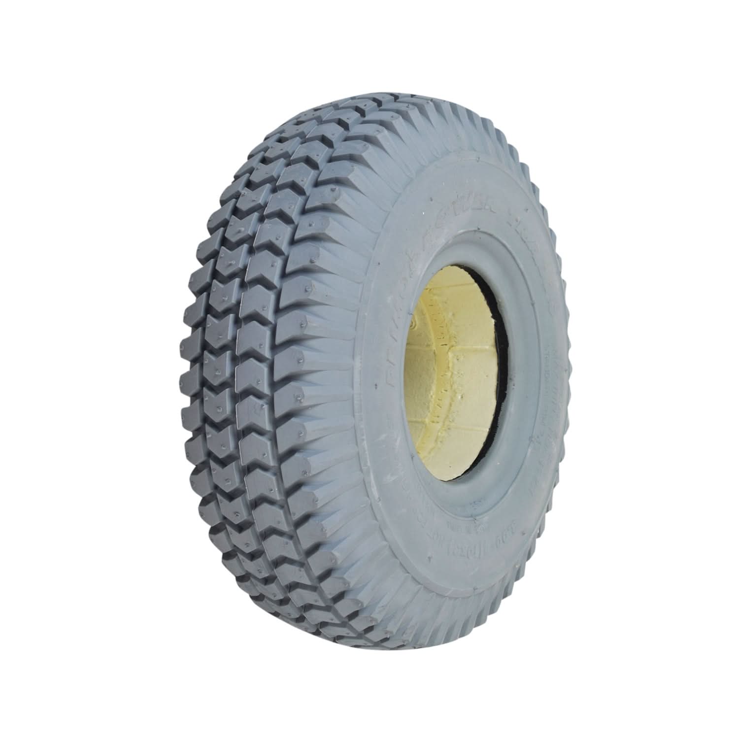 power wheels rubber tread 3.00-4 (10"x3", 260X85) Foam-Filled Mobility Tire with C248 Powertrax – Monster Scooter Parts