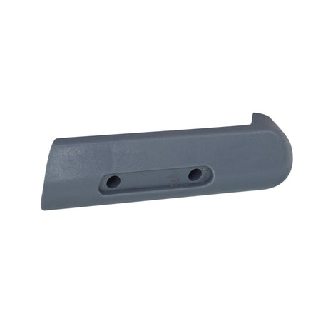 Rear Deck Bumper for the GOTRAX GKS Electric Scooter, a grey rectangular plastic piece with holes, designed for the right side of the deck and secured with two screws.