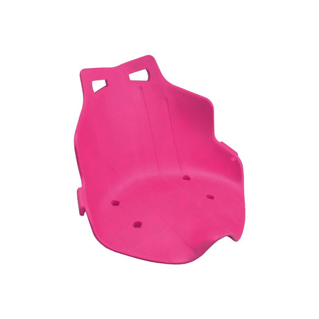 Plastic Seat for the Razor PowerRider 360, made of high-quality ABS plastic, designed with multiple ventilation holes and smooth edges, suitable as an aftermarket replacement for the original Razor seat.