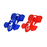 Red Fender Set for 50cc ATVs, featuring durable red and blue plastic panels designed to replace worn front and rear fenders on various Chinese-made 50cc ATV models like the Baja BA50.