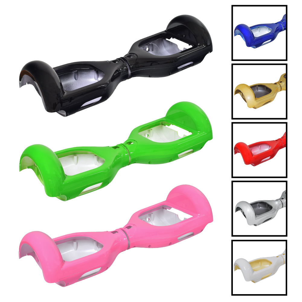 Body Panel Set for the Original Swagway Hoverboard featuring multiple colorful plastic covers, including upper and lower panels, designed to rejuvenate and protect your hoverboard from bangs and scrapes.