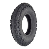 200x50 (8x2) Tire for Razor Phase Two & RDS Dirt Scooters, featuring a black rubber tire with tread pattern, designed for off-road use with optional PSI ratings for varied terrains.