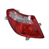 Rear Light Assembly for the Pride Mobility Raptor (R3-1700) Scooter: close-up of an LED right rear tail light with clear and red sections, harness, and printed circuit board visible.