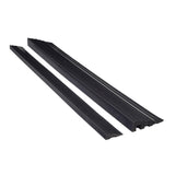 Rubber Threshold Ramp for Mobility Scooters, Power Chairs, and Wheelchairs, featuring a solid black rubber profile designed for easy installation in doorways to overcome thresholds.