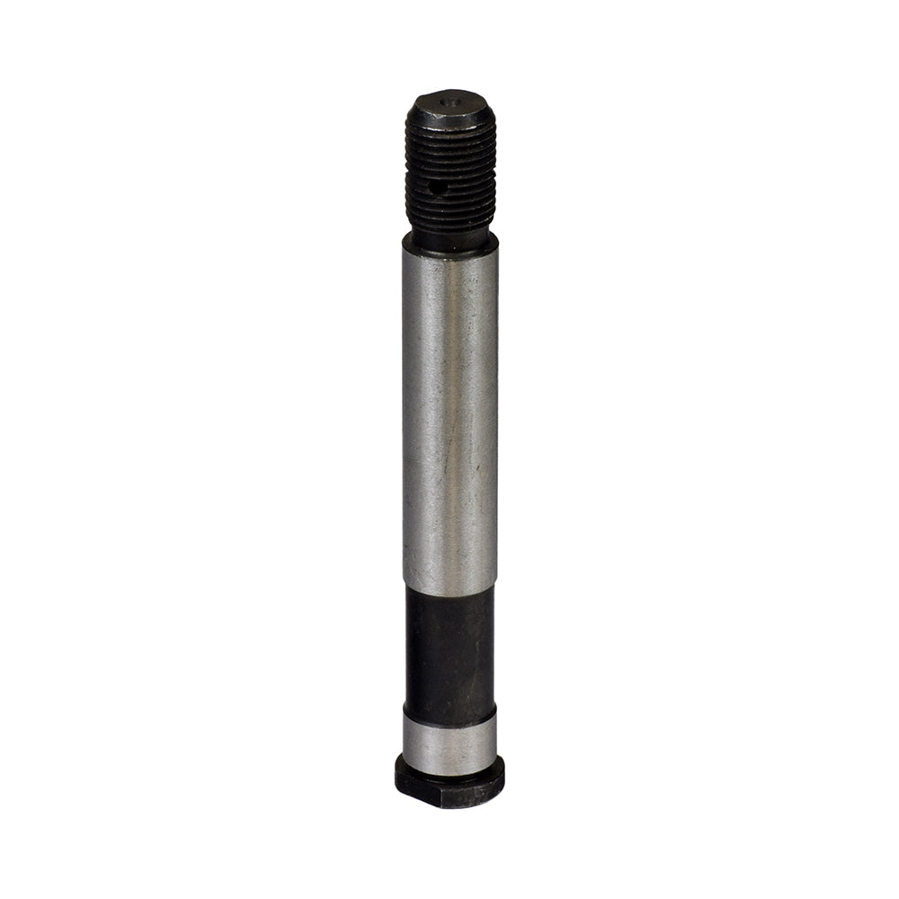 Jackshaft Threaded Shaft for the Coleman CT200U Trail & CT200U-EX Mini Bikes, featuring a metal and black cylindrical design with visible threading, essential for the jackshaft assembly.