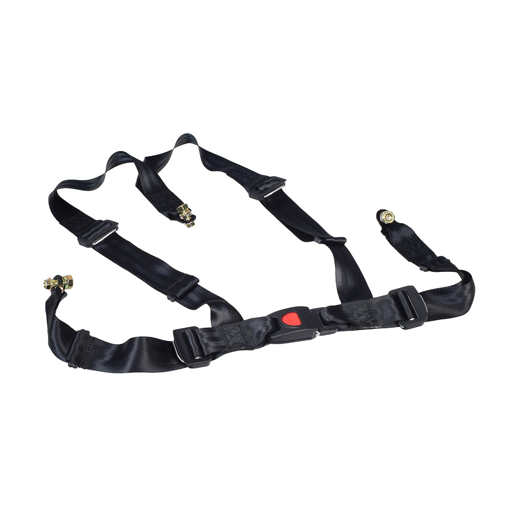4-Strap Seat Belt for 150cc -250cc Go-Karts Dune Buggies