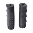 Hand Grip for the Drive Travelite Transport Chair (Set of 2) - close-up of two black cylindrical handgrips designed as replacements for the chair, showing detailed texture and ergonomic shape.