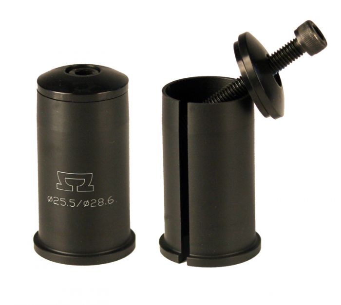 AO Mini HIC Compression Kit, featuring a black cylinder with a screw, designed for standard or oversize bars that require slit bars.