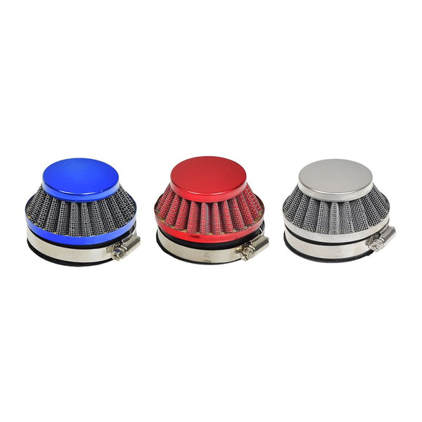 Filtre à Air Chrome Pour Moteur 66/80cc - Vélo Motorisé Gaz - Pièce Tuning Gasbike